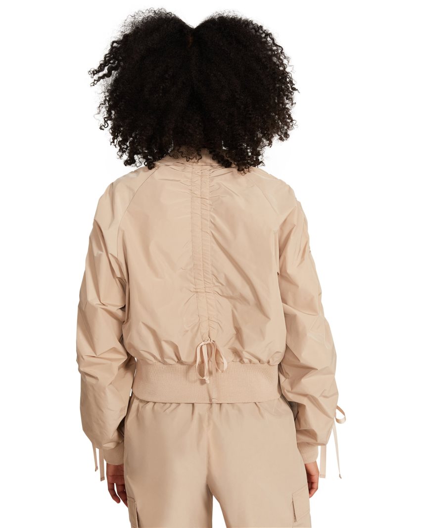 Khaki Steve Madden Emory Women's Jackets | PH 2394ZGD